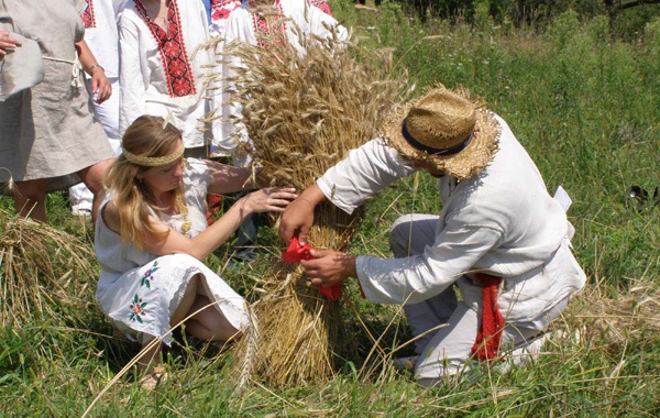 Image - Harvest rituals of obzhynky.